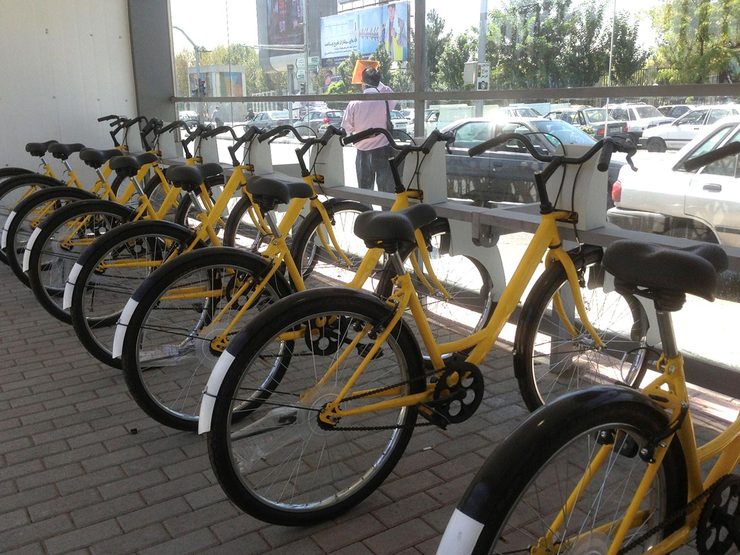 ورود دوچرخه‌های نسل چهار به ایستگاه‌های دوچرخه مشهد
