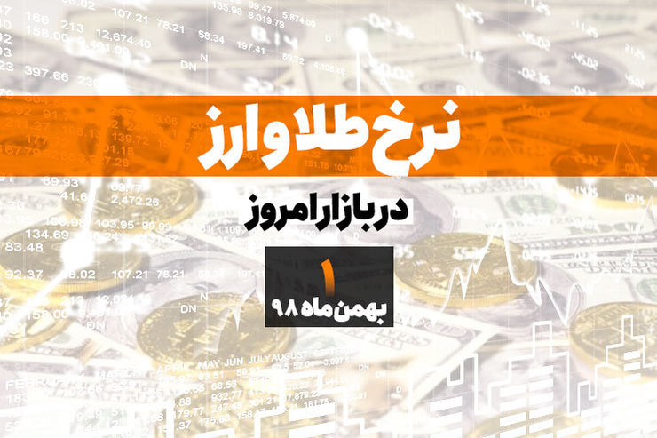 قیمت طلا، قیمت سکه، قیمت دلار و ارز امروز در مشهد ۹۸/۱۱/۱