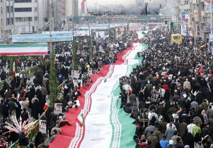 مراسم راهپیمایی یوم الله ۲۲ بهمن در سراسر کشور آغاز شد