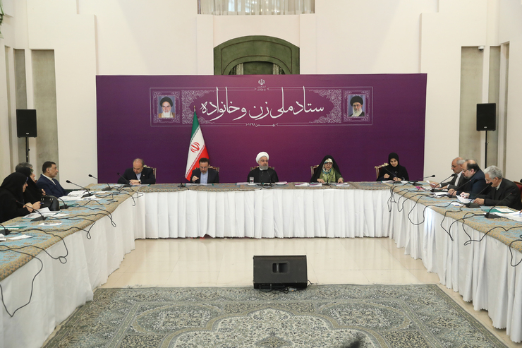 با حضور رییس جمهور، دومین نشست «ستاد ملی زن و خانواده» برگزار شد