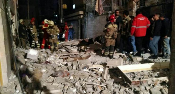 انفجار و تخریب یک ساختمان مسکونی در مشهد/یک کشته و دو مجروح