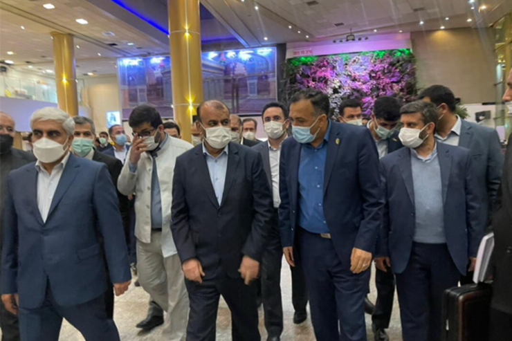 وزیر راه و شهرسازی از فرودگاه مشهد بازدید کرد (۱۰ فروردین ۱۴۰۱)