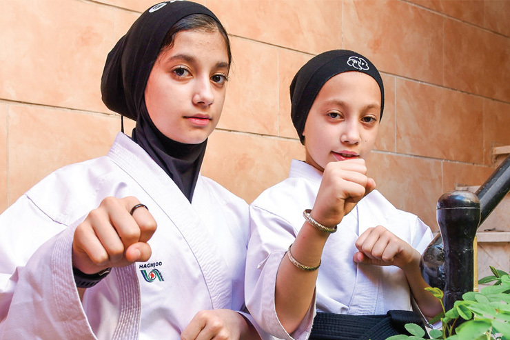 درخشیدن خواهران مشهدی با رزمی قهرمانانه