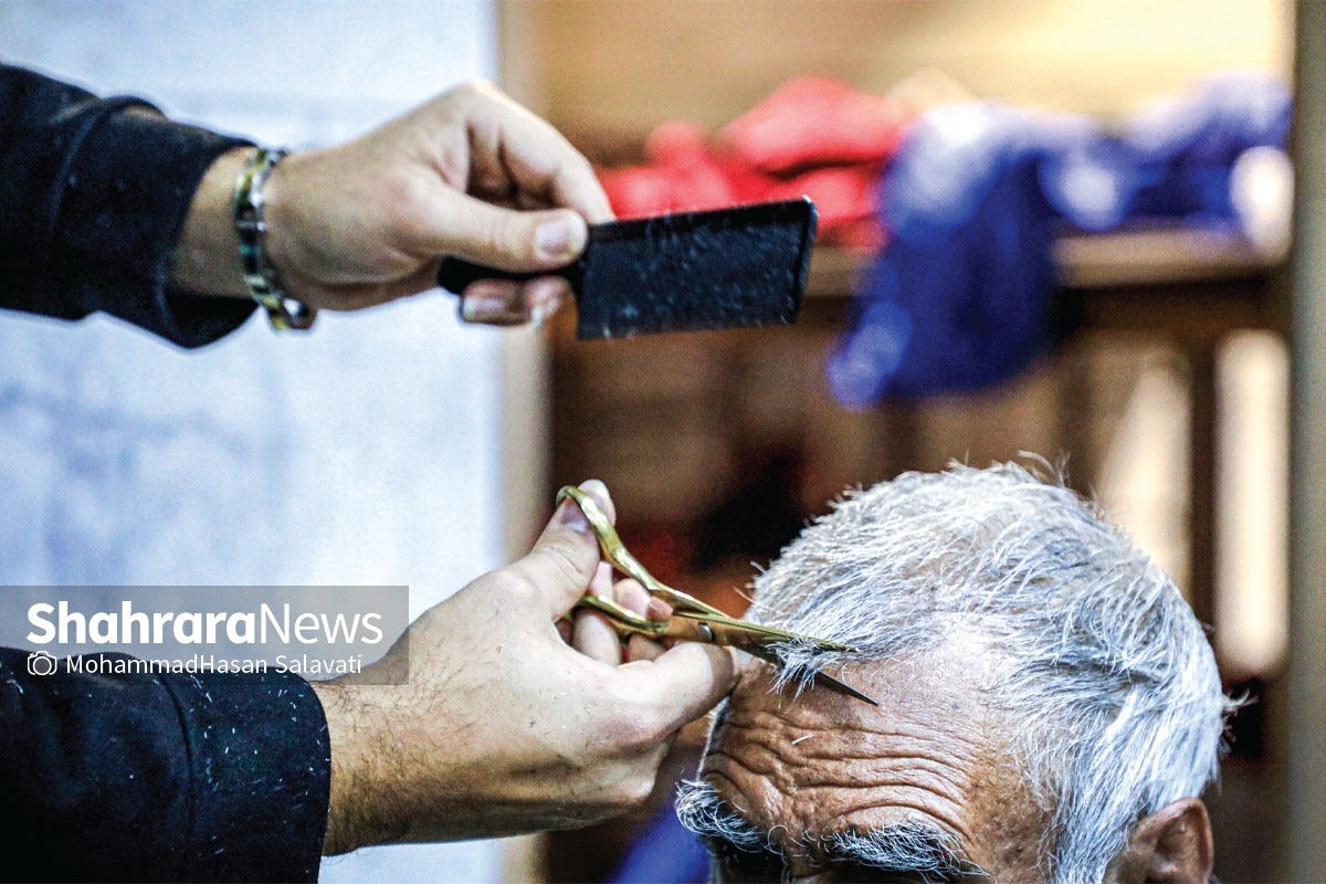 تکثیر مهربانی با قیچی طلایی | حضور آرایشگران مشهدی در خانه سبز