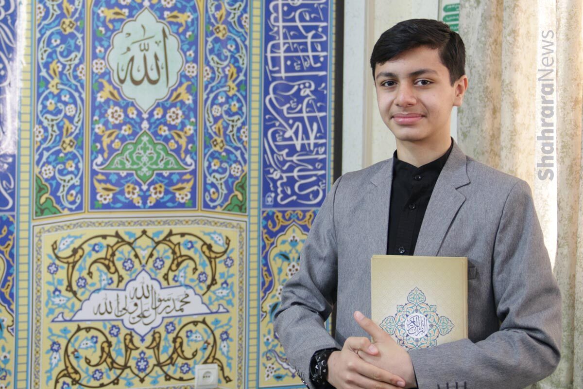 گفت‌وگو با محمدجواد شیرزاده، قاری نوجوان قرآن به مناسبت عید مبعث