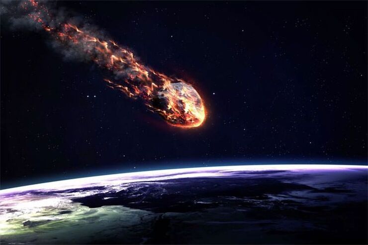 ویدئو| لحظه انفجار شهاب سنگ پس از برخورد با جو زمین