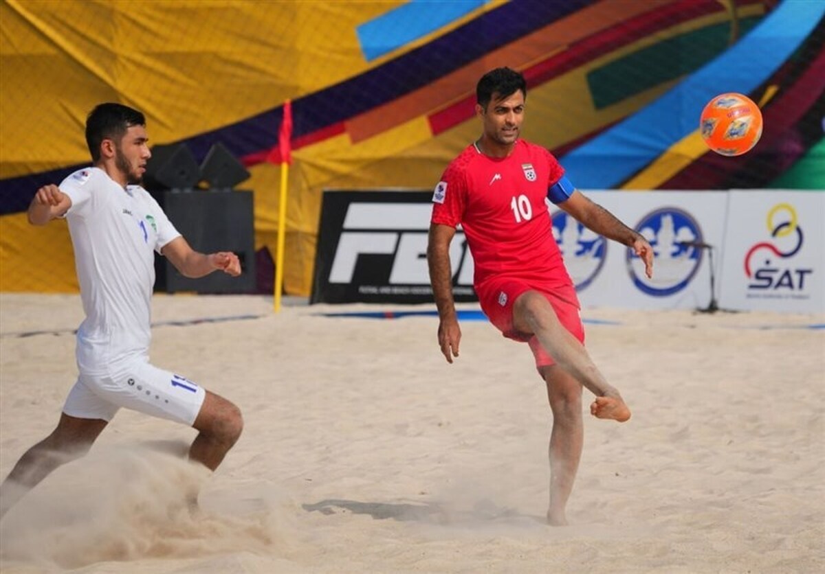 ویدیو خلاصه بازی فوتبال ساحلی ایران و بحرین