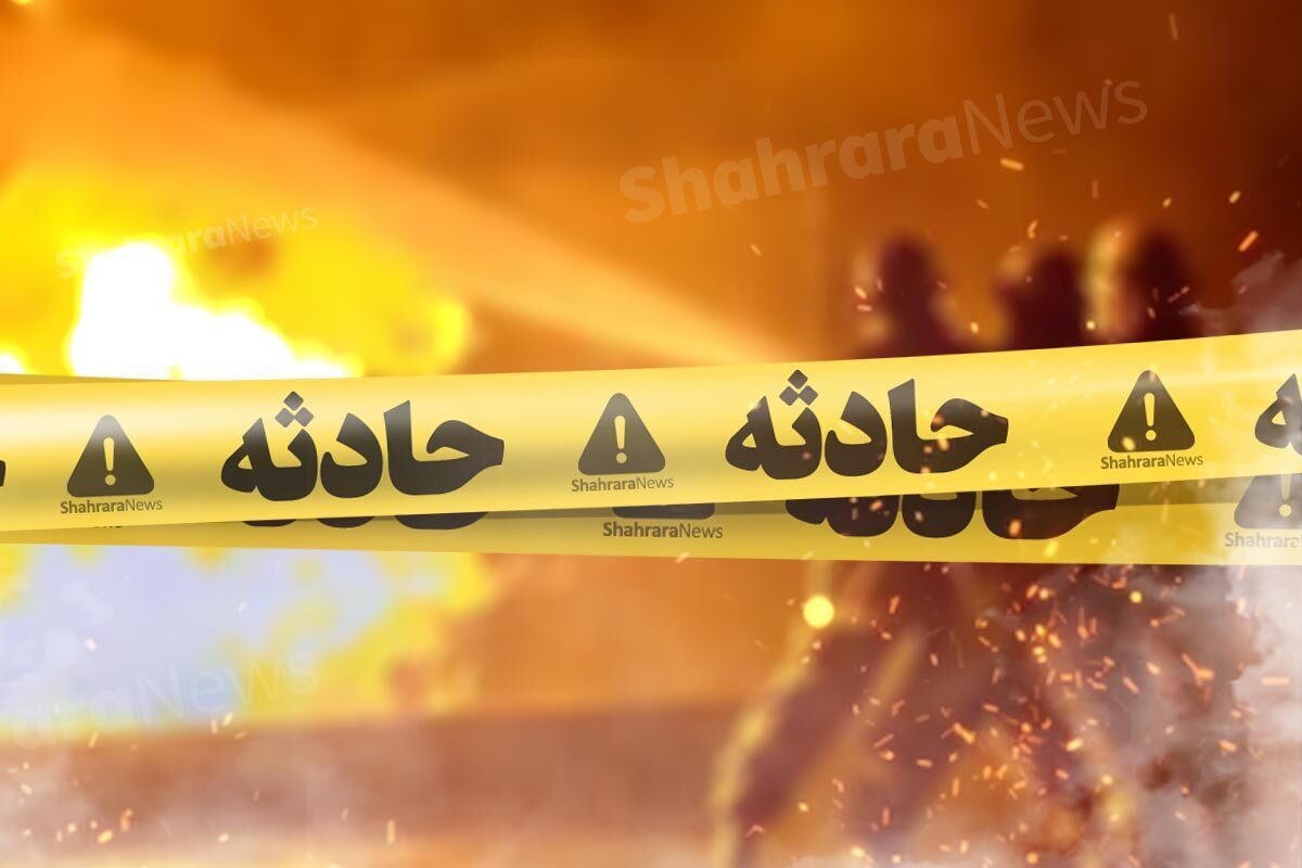 نجات ۷ نفر با نردبان هیدرولیک در آتش‌سوزی خیابان ولیعصر تهران + عکس