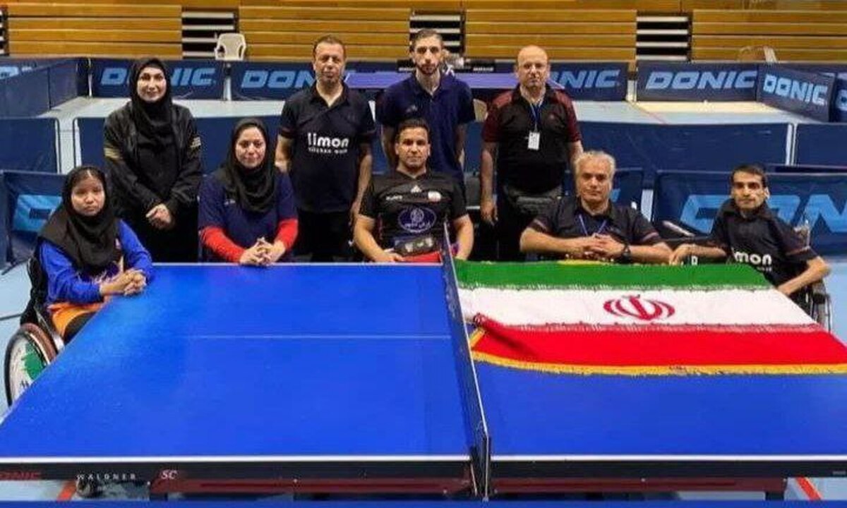 درخشش ملی‌پوشان پارا تنیس روی میز در رقابت‌های جهانی اردن