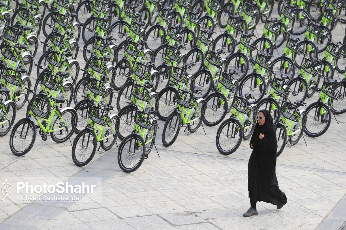 اعطای ۸۸۸۸۸ دوچرخه به مشهدی­‌ها با سود ۴ درصد