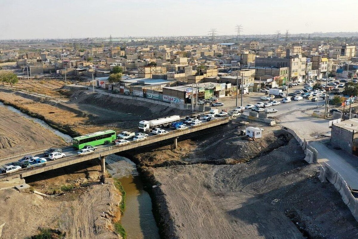 انتقاد استاندار خراسان رضوی از روند ساخت پل دهرود در مشهد + فیلم