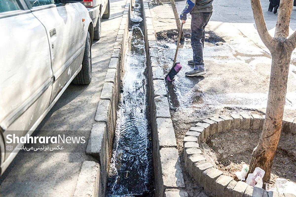 شهروند خبرنگار| درخواست جمع آوری آب های سطحی در خیابان توس مشهد + پاسخ