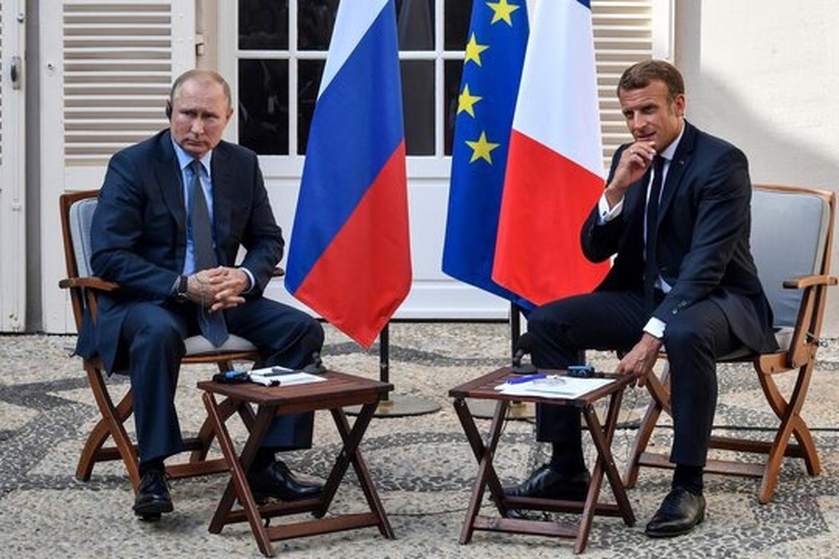 رئیس‌جمهور فرانسه از احتمال سفر پوتین به این کشور خبرداد