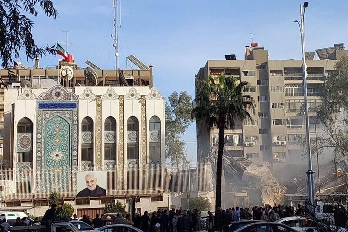 تصاویر شهدای حمله رژیم صهیونیستی به بخش کنسولگری سفارت ایران در دمشق