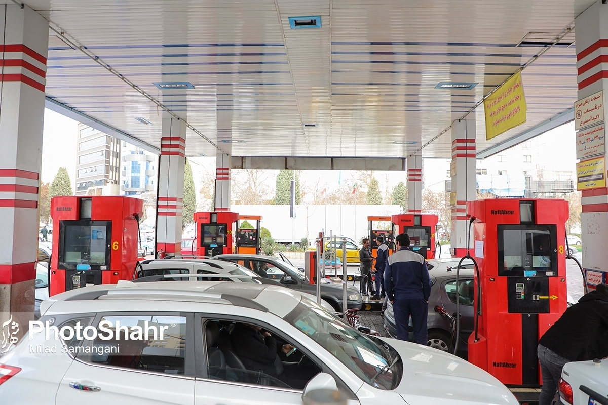 مصرف بنزین در خراسان رضوی پنج درصد افزایش یافت (۵ فروردین ۱۴۰۳)