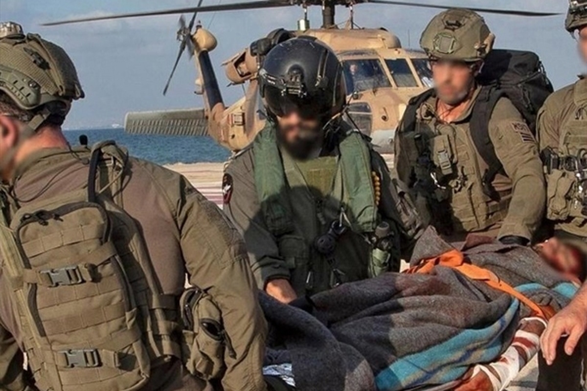 اعزام ۵ بالگرد اسرائیلی به غزه برای انتقال نظامیان مجروح