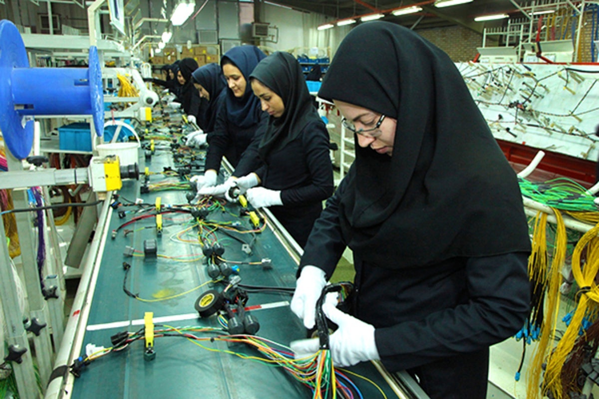 افزایش سهم زنان از اشتغال بخش صنعت در ۱۷ استان | معمای اشتغال نیمی از زنان «سیستان و بلوچستان» در صنعت