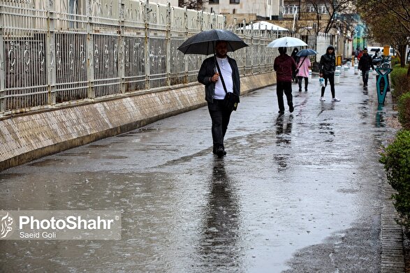 پیش‌بینی هواشناسی خراسان رضوی و مشهد (۶ اردیبهشت ۱۴۰۳) | تداوم بارندگی‌ها تا شنبه هفته آینده