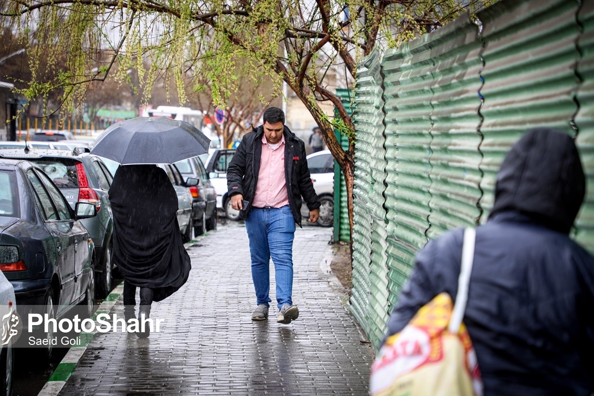 پیش‌بینی هواشناسی مشهد و خراسان‌رضوی (سه‌شنبه، یکم خرداد ١۴٠٣) | آغاز بارش‌های پراکنده باران در استان