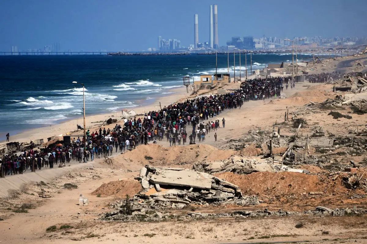 بازگشت فلسطینی‌ها به خانه پس از اعلام آتش‌بس