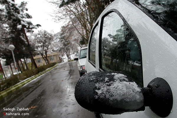 اولين برف زمستاني مشهد