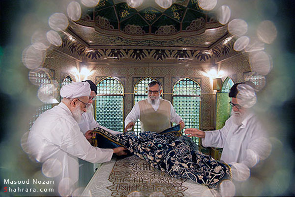 آئين غبارروبي مضجع منور رضوي 