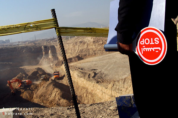 بازديد شهردار و اعضاي شوراي شهر از خط 2 قطار شهري مشهد