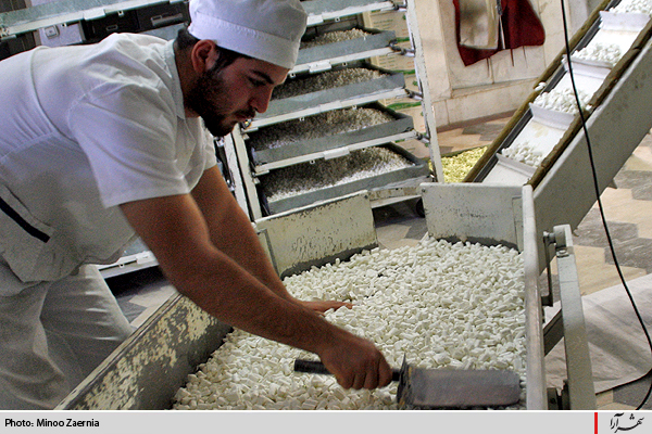 كارگاه توليد آبنبات در مشهد