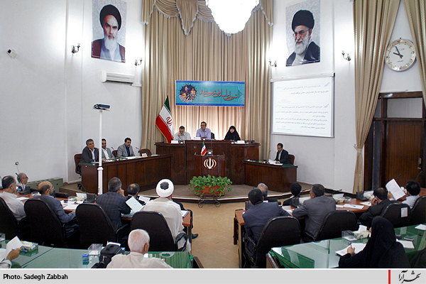 جلسه علني شوراي اسلامي شهر مشهد