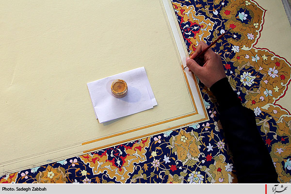 نگارش بزرگترين قرآن جهان در مشهد
