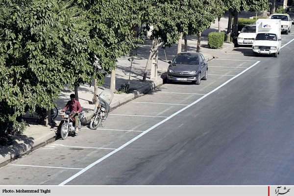 خط کشی ویژه کارت پارک هوشمند