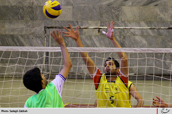 مسابقات واليبال نشسته محلات مشهد