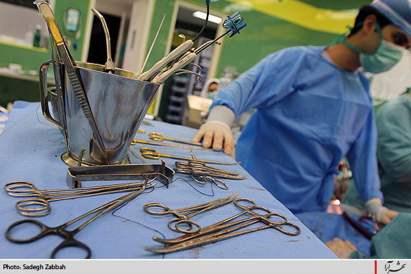 عمل جراحي دريچه آئورت در بيمارستان رضوي