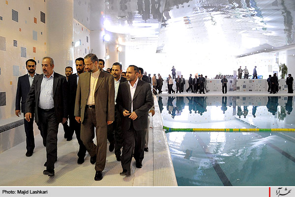 افـتــتـاح مجتمع آبي كارگران مشهد