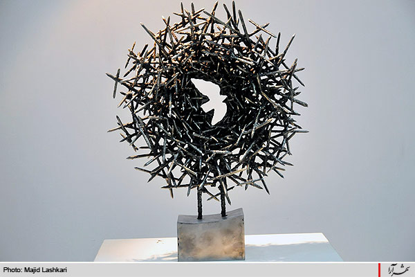 افتتاح نمايشگاه آثار جشنواره المان هاي حجمي رضوي