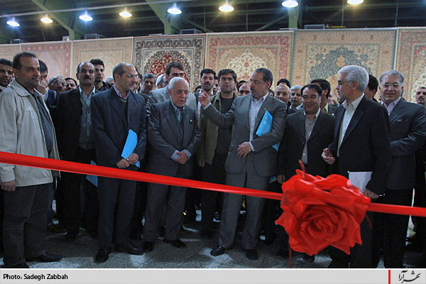 افتتاح فاز دوم توليد كارخانجات فرش آرا مشهد