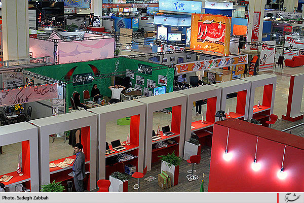 روزنامه مردم مشهد در نمايشگاه مطبوعات