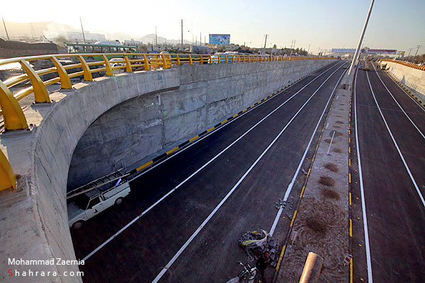 تکمیل پروژه زیرگذر میدان جهاد
