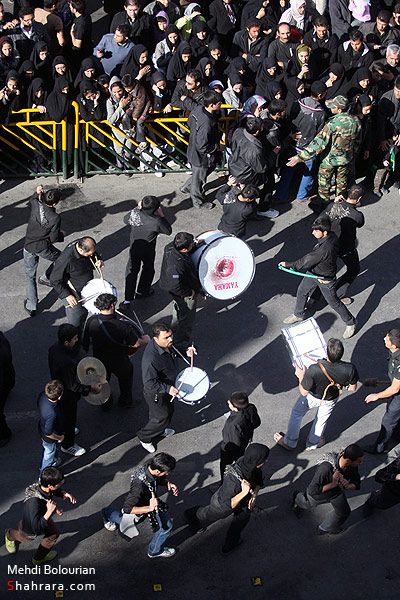 عزاداري سالار شهيدان در روز عاشورا