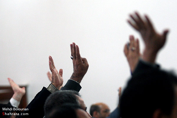 يكصدو نهمين جلسه پارلمان شهري مشهد