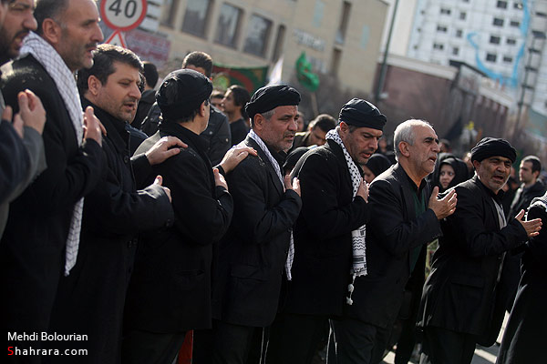 عزاداري سالار شهيدان در روز عاشورا