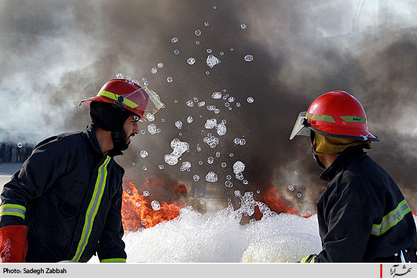 مانور زلزله در پايانه مسافربري