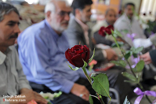 ديدار فرماندهان نظامي با جانبازان آسايشگاه امام خميني (ره)