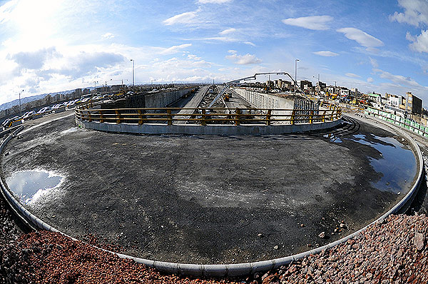 پیشرفت 90 درصدی تقاطع غیر همسطح امام علی (ع)