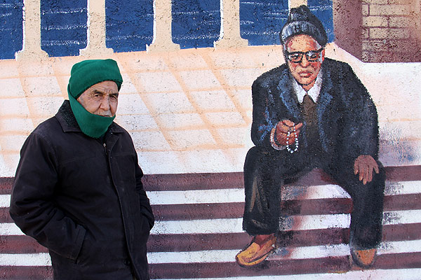 نقاشی دیواری بلوار وحدت