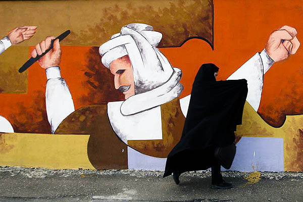 طولانی ترین نقاشی دیواری کشور