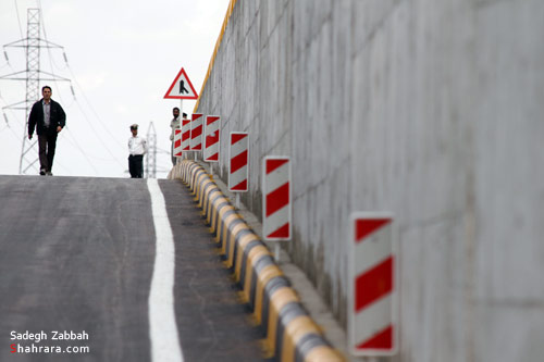 افتتاح دوربرگردان غیرهمسطح شهید مفتح