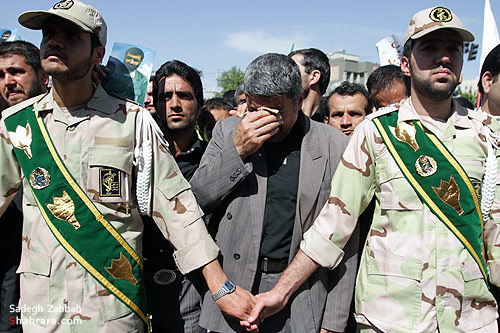 تشییع سردار رشید اسلام شهید عبدالحسین برونسی و 2 شهید گمنام/1 