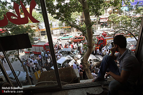 تصادف در خيابان امام خميني