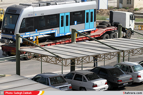 ورود محموله چهارم و پنجم واگن هاي قطار شهري 